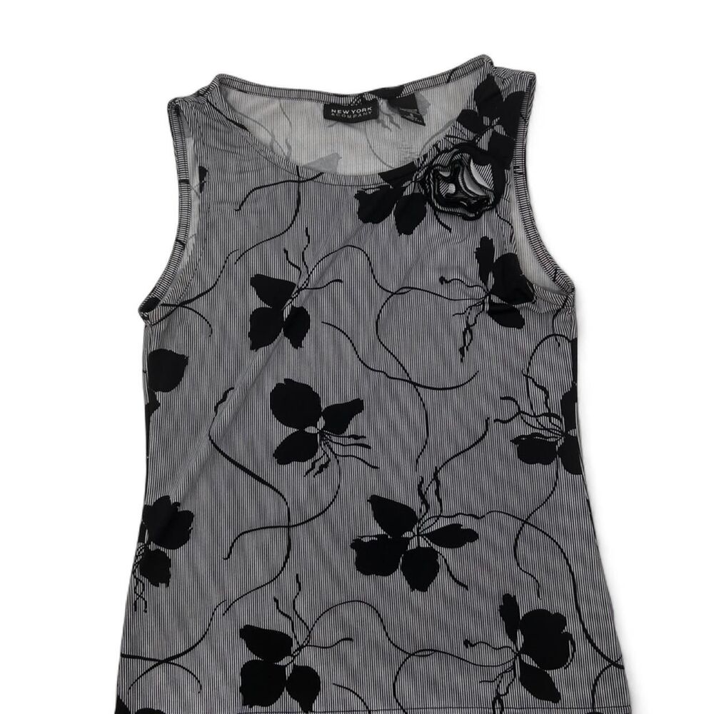 New-york-company Women's Black and Grey Vest